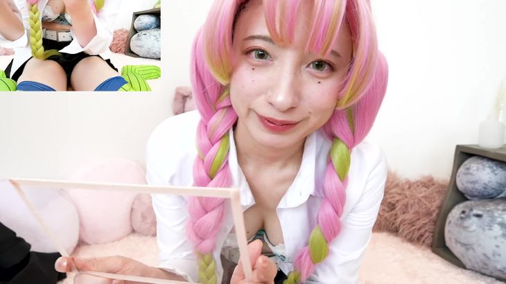 【污酱月乃ASMR】うーちゃんの呼吸❣️ガラス舐め舐めしながらしちゃった❤️