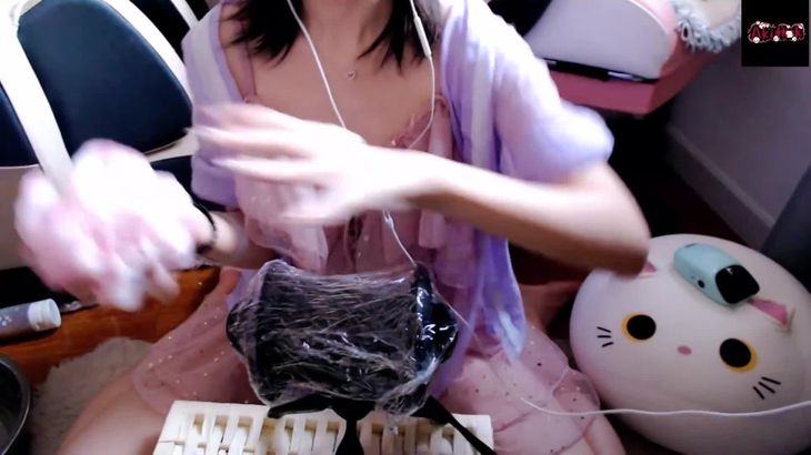 【aki秋水ASMR】满足你想要的一切幻想系列助眠视频超绝美食特写咀嚼音超满足是真nice！16