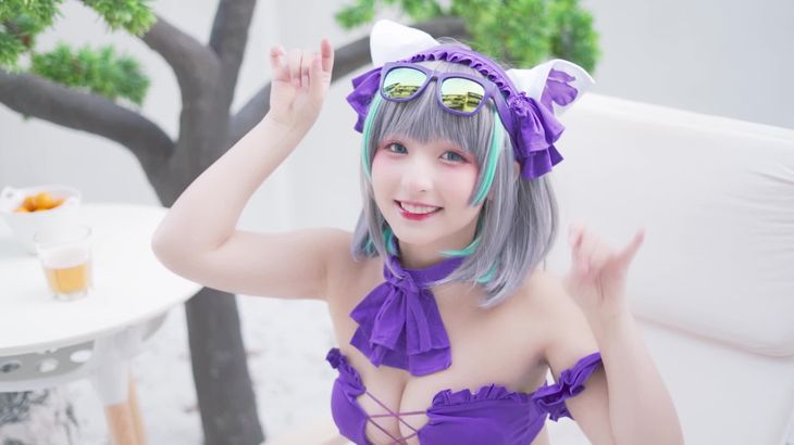 【神楽板真冬】柴郡纯色庭院 2