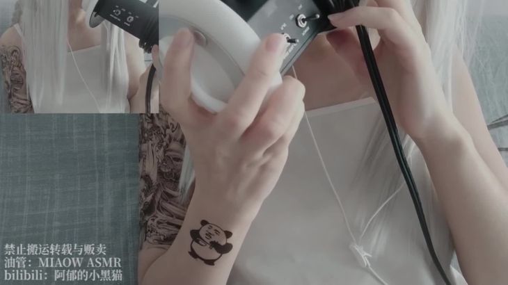 【阿郁的小黑猫】经典ASMR助眠视频合集 46