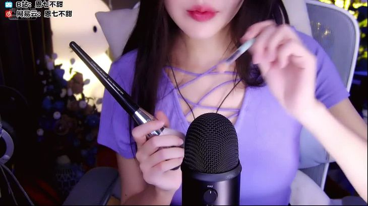 【恩七不甜】ASMR-–-Mouth-Sounds–Hand-Sounds