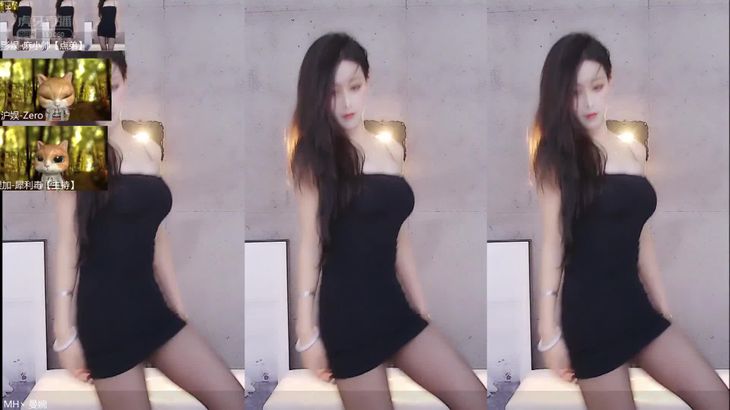 【虎牙MH丶曼婉】黑丝美女给你三倍快乐