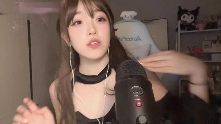 【璐璐哄睡屋】付费帮女郎情景高跟鞋网袜甜麦ASMR减压视频集 10