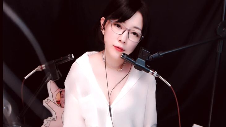 ASMR@肉淼淼 大夫系列 用羽毛棒清理疲惫