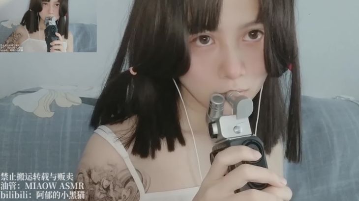 【阿郁的小黑猫】经典ASMR助眠视频合集 53