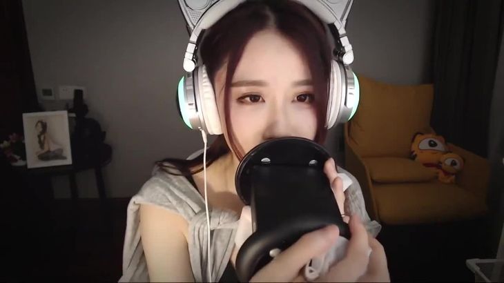 【轩子巨2兔】睡眠辅助 声音疗法 纸巾摩擦