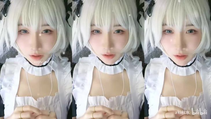 【aki秋水ASMR】秋水充电福利怼脸孔雀鱼采耳视觉触发哄睡视频集 14