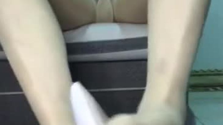 【coco】肉丝美腿演示足x