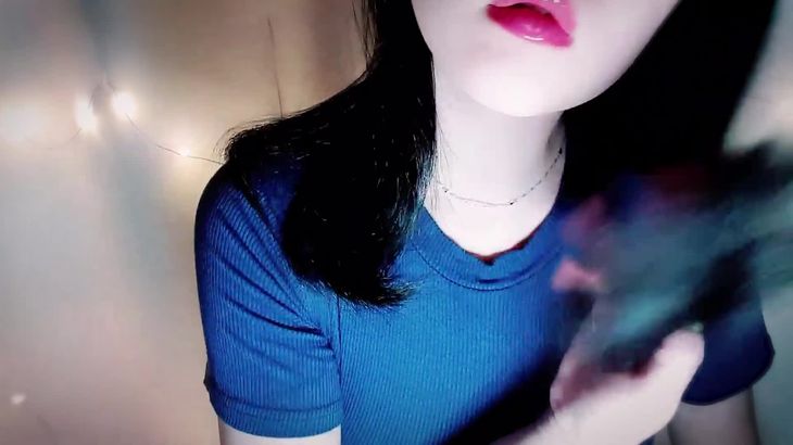 【RyuA阿玉】?머리 빗기 – Hair brush touching sounds – ヘアブラシ＆感動音 – Korean ASMR