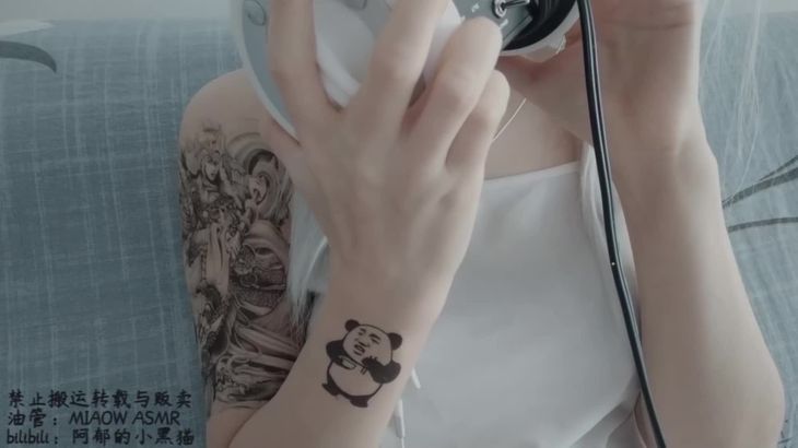 【阿郁的小黑猫】经典ASMR助眠视频合集 61