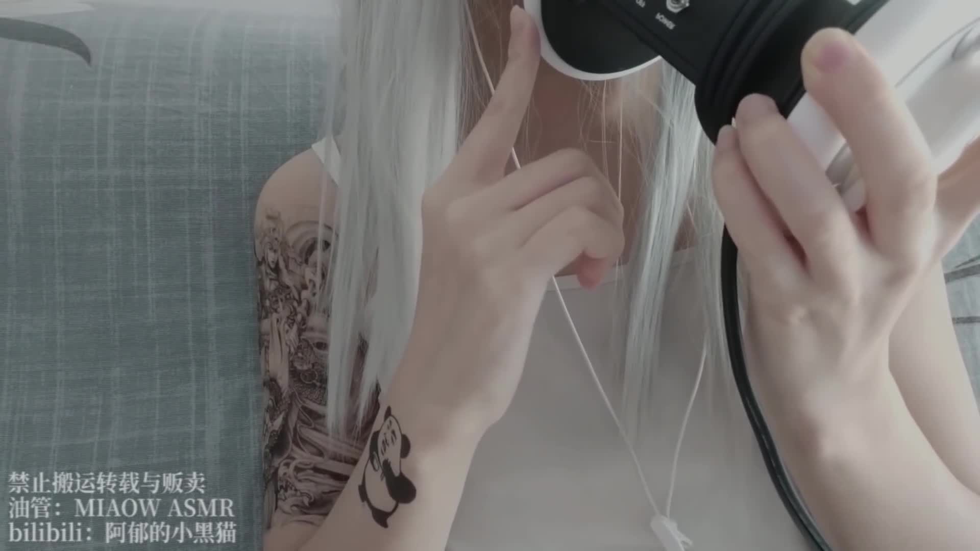 【阿郁的小黑猫】经典ASMR助眠视频合集 59