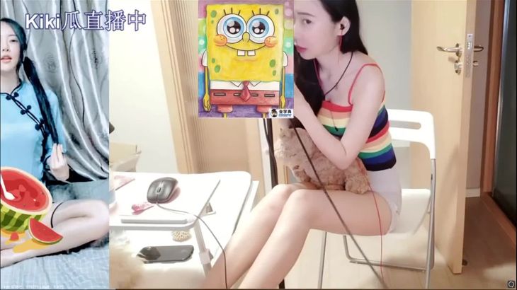 【kiki瓜】ASMR直播录像，抽奖触发各种口腔音
