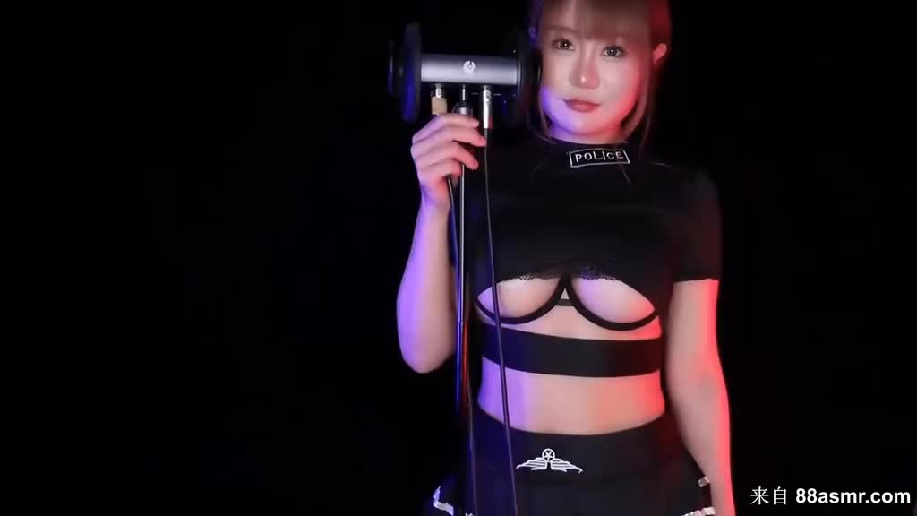 ASMR@uying 黑色便衣