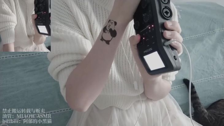 【阿郁的小黑猫】经典ASMR助眠视频合集 55
