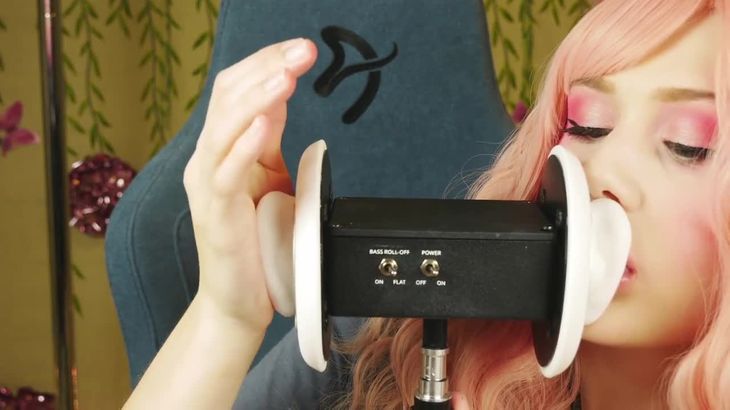 ASMR@Miinu Inu 我准备开始吃你的舔耳了，舔耳，口腔音