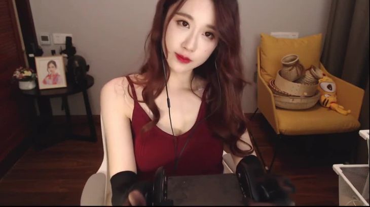 【轩子巨2兔】睡眠辅助 声音疗法 黑色丝质手套