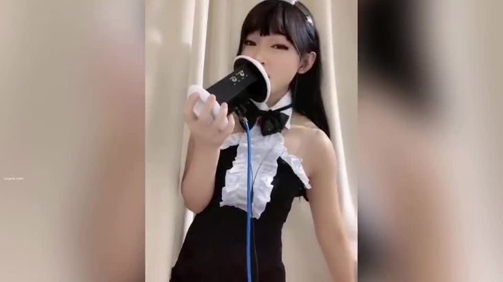 【舔舔酱】ASMR可爱萌妹子定制兔女郎骚话呻吟娇喘