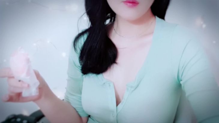 【RyuA阿玉】떡소리 ASMR 리얼사운드 – 스노우 모찌 Eating Sound