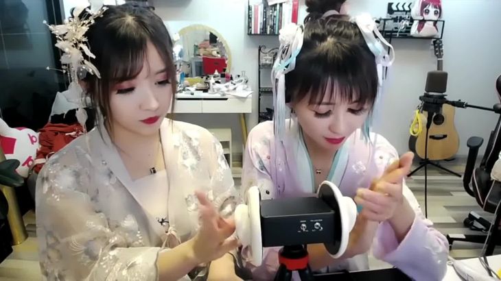 【小仙女系列】露娜双人侍奉耳朵，助眠哄睡声控触发音口腔音