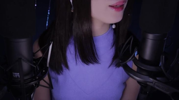 ASMR-Ear-to-Ear-Whisper-with-Gentle-Hand-Movements-for-Sleep-(Layered-Sounds)