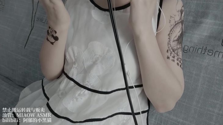 【阿郁的小黑猫】经典ASMR助眠视频合集 49