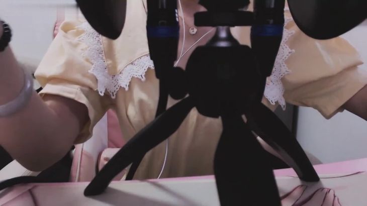 【AKI秋水】ASMR淡黄的长裙~御姐耳语助眠~深海炸弹超舒适！