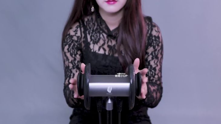 【晓晓小UP】ASMR高能预警!芦荟胶湿哒哒黏糊糊啪啪声!