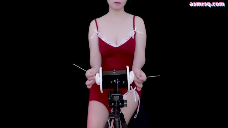 mimi系列ASMR-红衣裙放松失眠的治疗