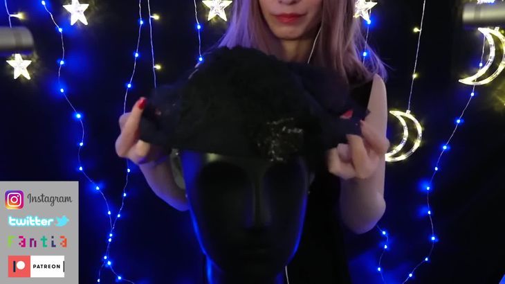 ASMR-お気に入りパンティを頭に被せてスクラッチング