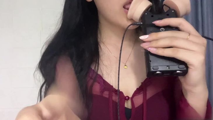 【璐璐哄睡屋】付费帮女郎情景高跟鞋网袜甜麦ASMR减压视频集 27