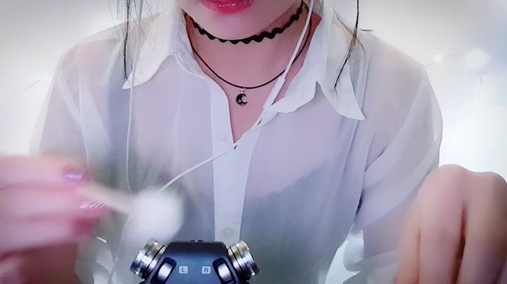 【RyuA阿玉】Real Ear Cleaning sound – No talking – 자극적인 바스락거리는 귀청소 이어클리닝 소리 – 耳のクリーニング