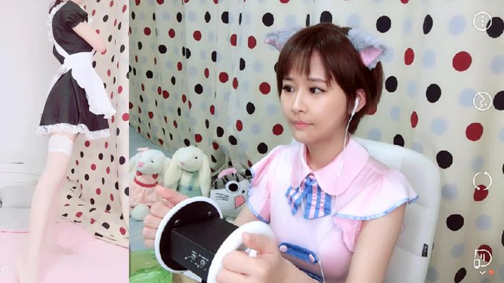 【菇菇ASMR】芦荟胶 按摩耳朵