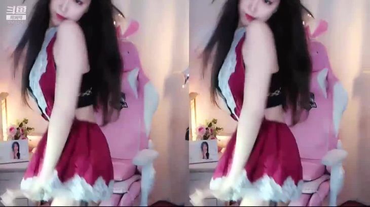 【夏喵娜】性感御姐热舞集锦 红裙吊带 1