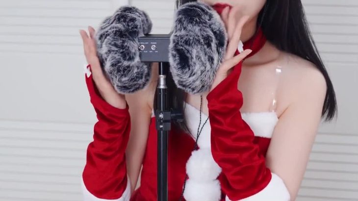 ASMR@耳音映画 和我一起过圣诞吧~