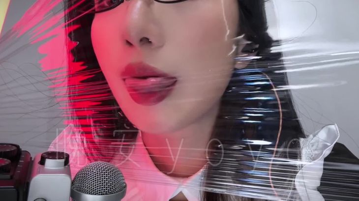 【晚安yoyo】ASMR口腔音舔耳身心放缓舒适助眠视频集 83