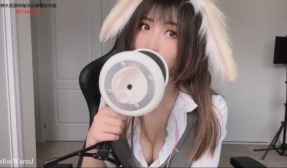 MissWarmJ ASMR 舔耳朵小说话哄睡.