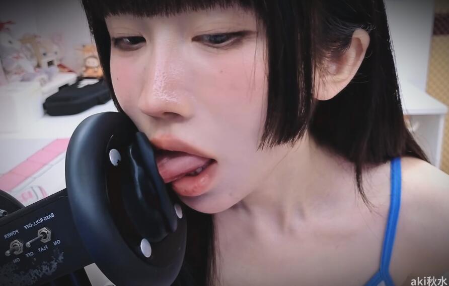 【秋水asmr】眼镜娘の白色包装~视觉触发.