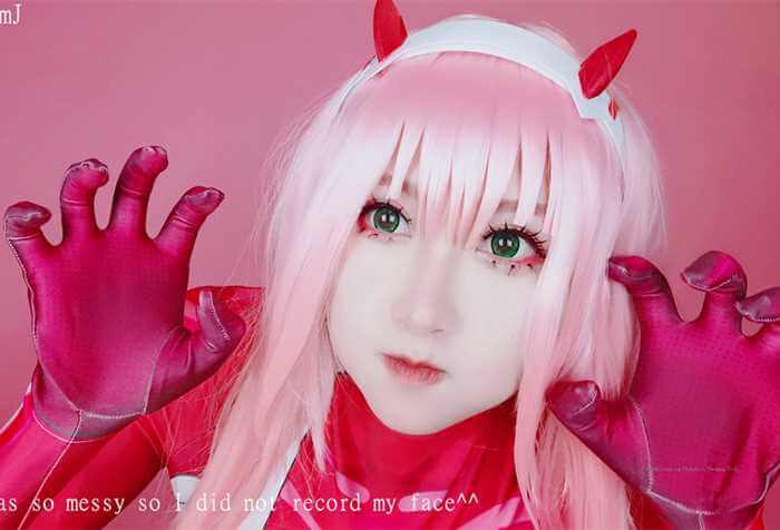 MisswarmJ ASMR Zero Two 002 Cosplay！.