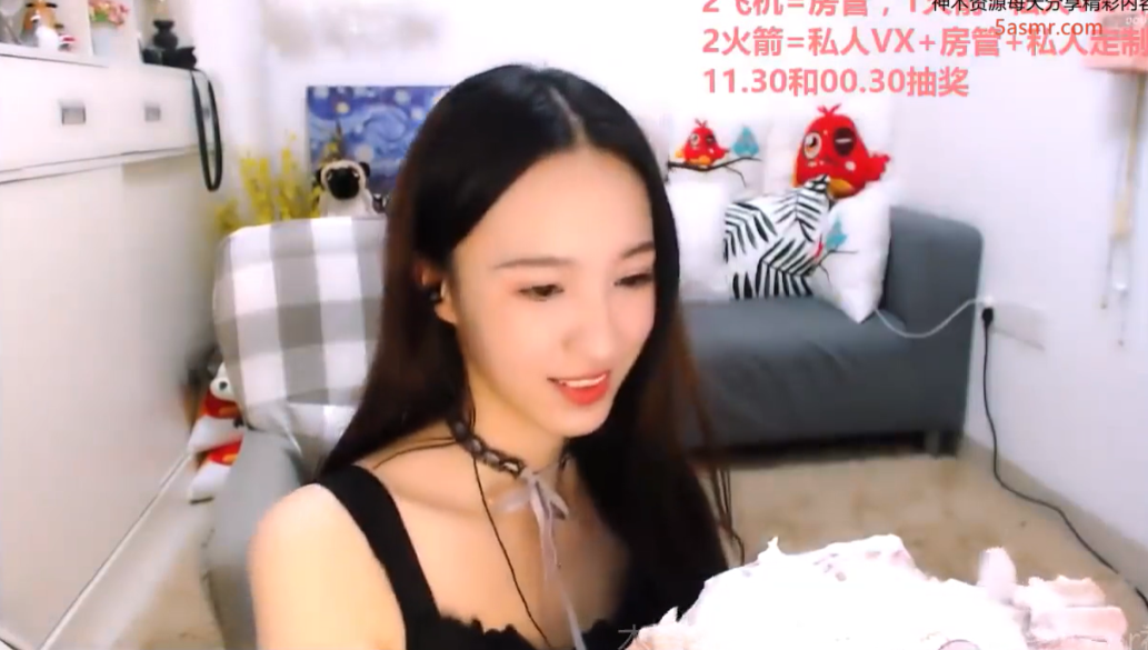 斗鱼贝拉小姐姐asmr助眠哄睡洗头触发音等超长时间.