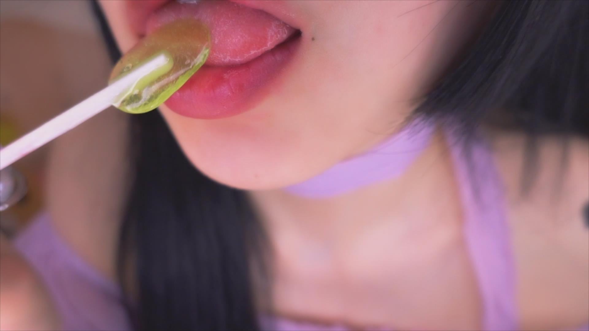 小羊喵ASMR 哥哥请吃棒棒糖，心里暖洋洋~❤.