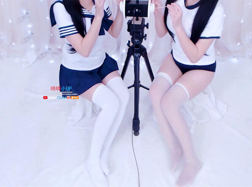 中文ASMR 双胞胎课间十分钟 晓晓ASMR.