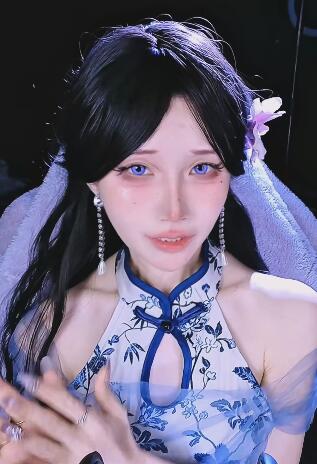 【秋水asmr】姐姐の芦荟胶_半剧场_视觉触发_孔雀鱼_多视角.