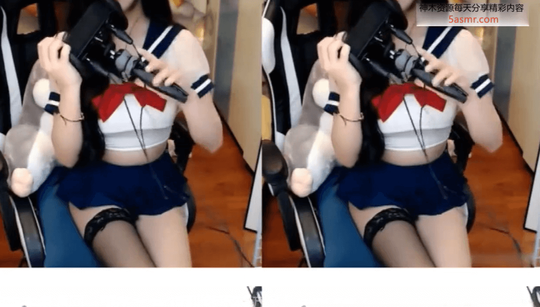 虎牙桃子baby钞票枪JK制服舔耳.