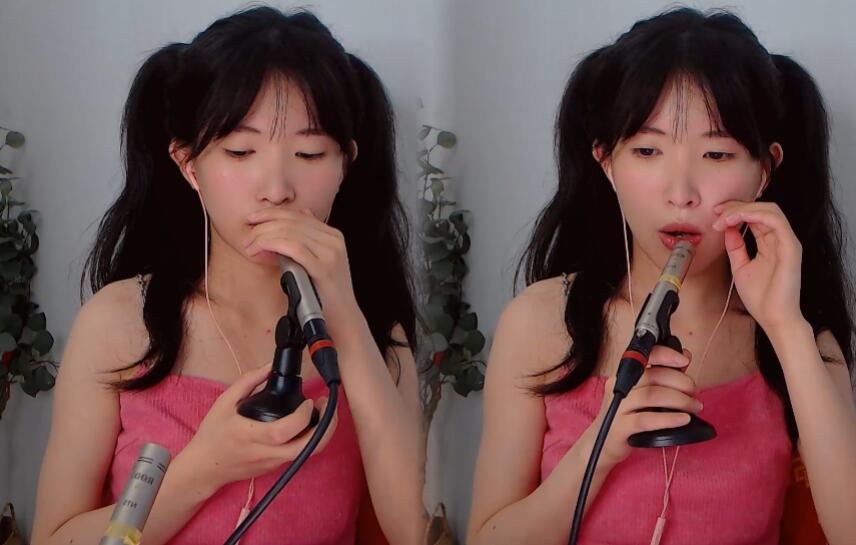 芝麻对辣ASMR 软糯舔耳心 略略略弹舌.