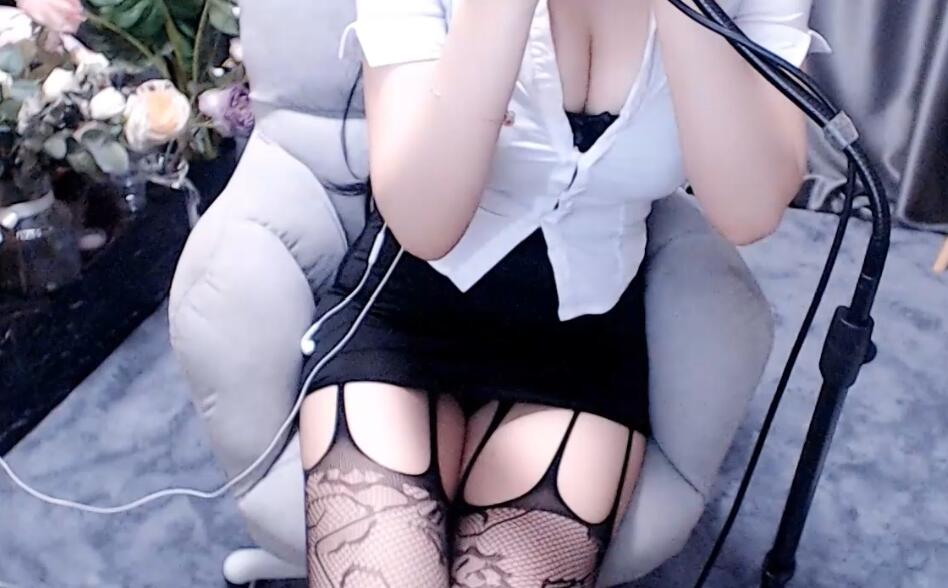 白鹿姬ASMR办公室电话绿帽.