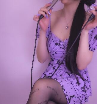 小羊喵ASMR 迷情紫色，湿润助眠.