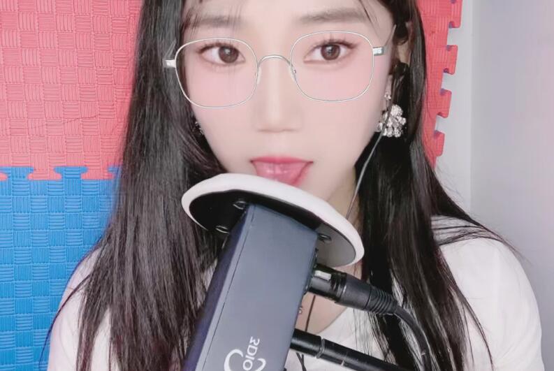 美阳声控ASMR 舔耳.
