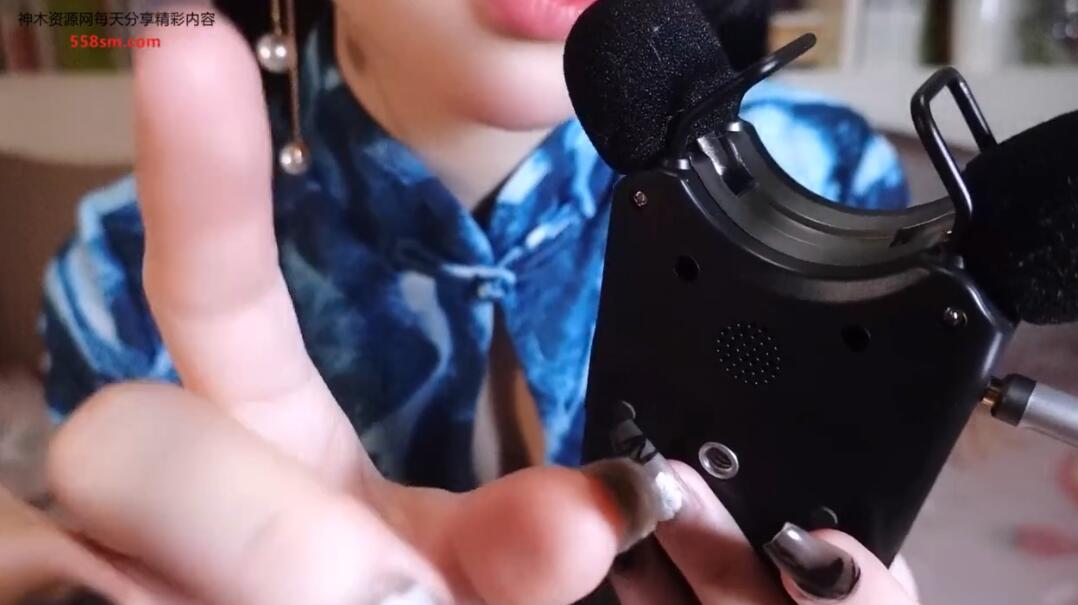 小羊喵ASMR 旗袍黑白双丝.