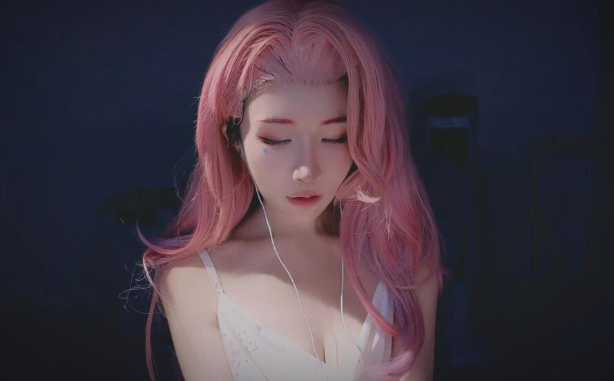 aki秋水20240820萨勒芬妮露脸cos-睡衣版近距离+精油按摩.