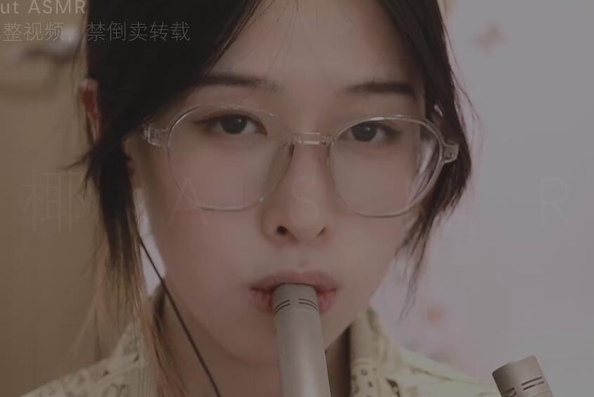 椰子ASMR F吸溜 弹舌 管麦.